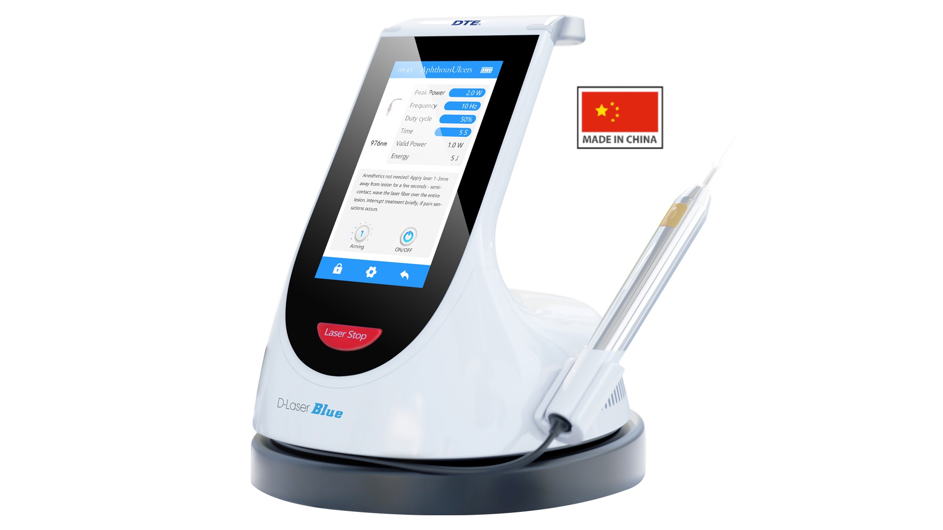 D-Laser Blue. New "MIX" 3 x Wavelength: 450nm, 650nm & 979nm